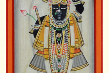 Miniature painting ~ Srinath ji ~ { 6 }