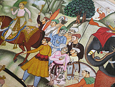 Miniature painting ~ A war's journal