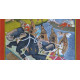 Miniature painting ~ Emperor Akbar laying siege