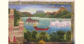 Miniature painting ~ Maharaja fateh singh ji procession after war