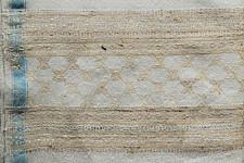 Elegance from the grasslands VII ~ handwoven woolen stole