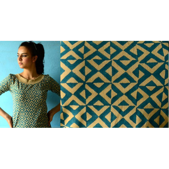 Geometries in Sea-green ~ Gaamthi tshirt