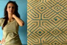 Green Geometries on clay ~ Gaamthi tshirt