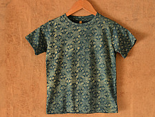 Vegetable Colors ✼ Ajrakh T-Shirt ( Kids ) - 1