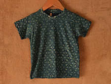 Vegetable Colors ✼ Ajrakh T-Shirt ( Kids ) - 7