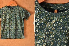 Vegetable Colors ✼ Ajrakh T-Shirt ( Kids ) - 1