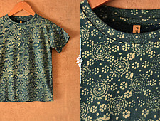 Vegetable Colors ✼ Ajrakh T-Shirt ( Kids ) - 1