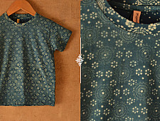 Vegetable Colors ✼ Ajrakh T-Shirt ( Kids ) - 7