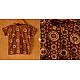 When autumns wondered I ✼ Vegetable Colors Ajrakh T-Shirt ( Kids )