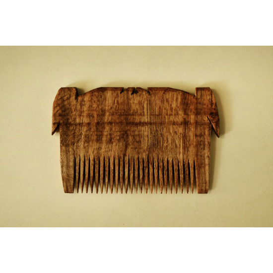 Wooden comb ~ Tribal markings { 1 }