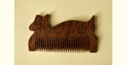 Wooden comb ~ Tribal markings { 2 }