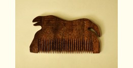 Wooden comb ~ Tribal markings { 3 }