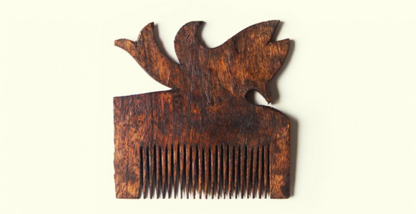 Wooden comb ~ Fish