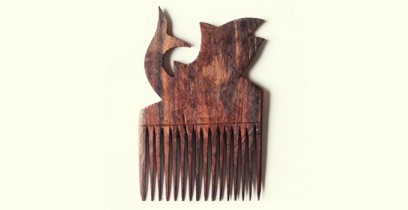 Wooden comb ~ Fish II