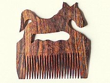 Wooden comb ~ Horse