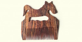 Wooden comb ~ Horse