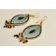 Of Glitter & Shine ☆ Embroidered Jewelry { Earrings } 4