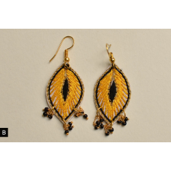 Of Glitter & Shine ☆ Embroidered Jewelry { Earrings } 4