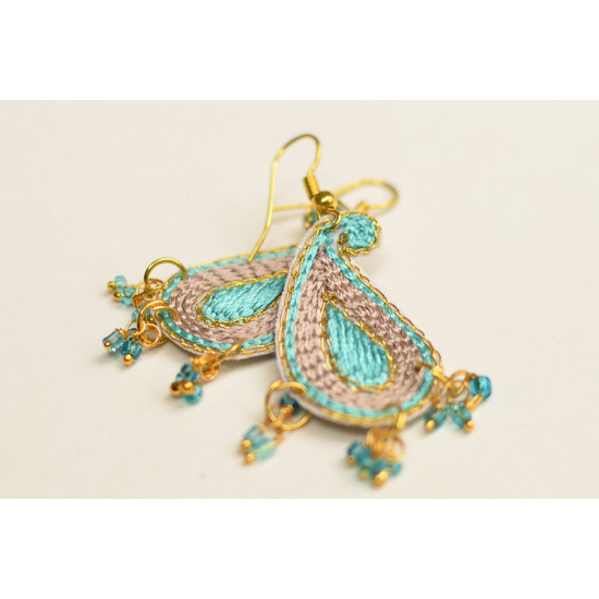 Of Glitter & Shine ☆ Embroidered Jewelry { Earrings } 8