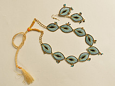 Of Glitter & Shine ☆ Embroidered Jewelry { Necklace } 14