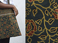 Getting carried away ~ Handmade Cotton Ajrakh Bag ~ 7