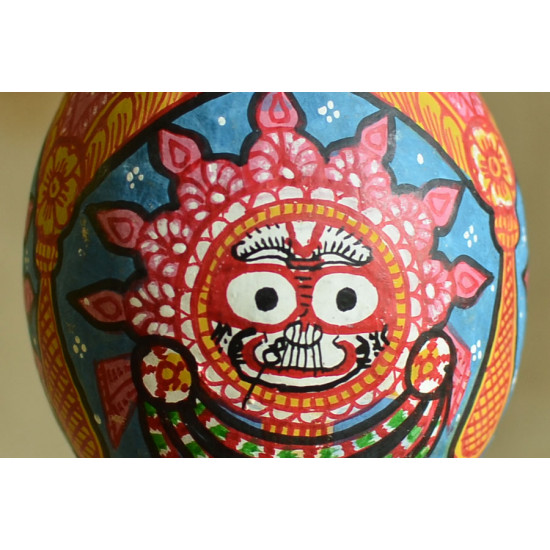 Pattachitra ~ Coconut Hanging ~ 1