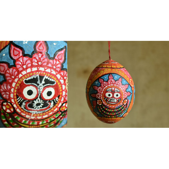 Pattachitra ~ Coconut Hanging ~ 1