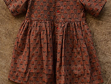 फुहार / Fuhar ✾ Kids Ajrakh frock ✼ H