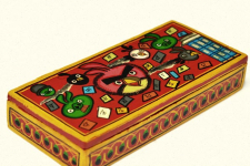 Wooden box ~ Angry bird