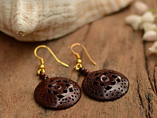Kadam ☙ Wooden Earring ☙ B
