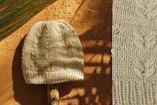 Cashmere Cloud ~  Pashmina Woolen Cap ~ 2