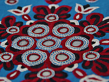 Hand Embroidered Tote Bag ~ 1