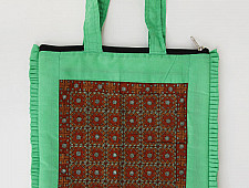 Hand Embroidered Tote Bag ~ 10