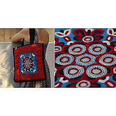 Hand Embroidered Tote Bag ~ 1