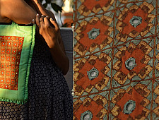 Hand Embroidered Tote Bag ~ 11