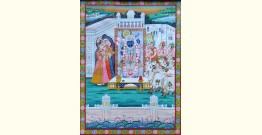 Pichwai Painting ~ Go charan ( Srinath ji )