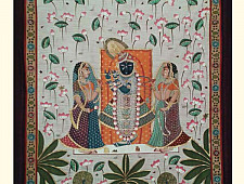 Pichwai Painting ~ Murlidhar ~ { 3 X 5 Feet }