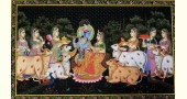 Pichwai Painting ~ Krishna with Gopis { 3 X 4 Feet }