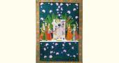 Pichwai Painting ~  Srinath ji . Kamal taal { 3.5 X 5 Feet }