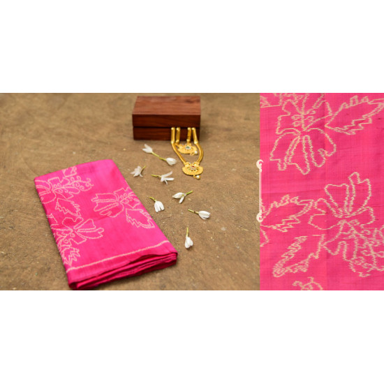 Dakshyayani ✲ Handwoven Ikat Silk Scarf ✲ 12