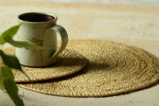 Golden Grass Mat ~ 19 (set of two)