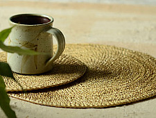 Golden Grass Mat ~ 19 (set of two)