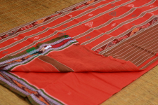 Cotton weaves ~ Ikat Saree { Sindoor - 2 }