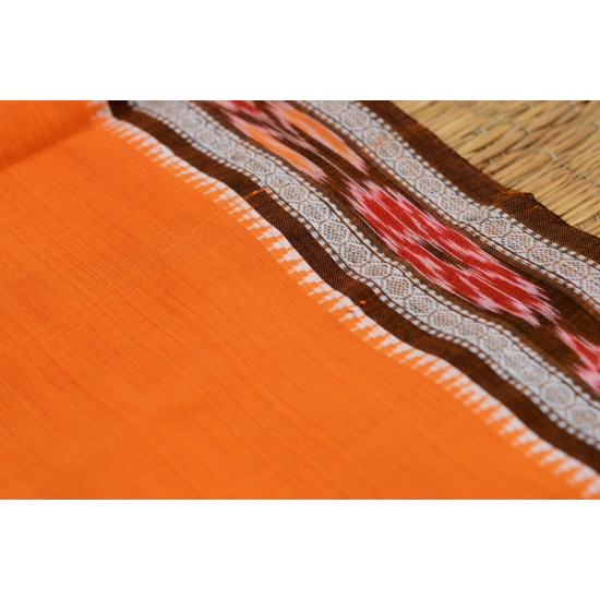 Cotton weaves ~ Ikat Saree { Haldi - 3 }