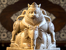 Karu ☘ Gajasimha Note Holder { Wood } ☘ 7