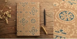 Hand Bound Ajrakh Cover Notebook ~ 02