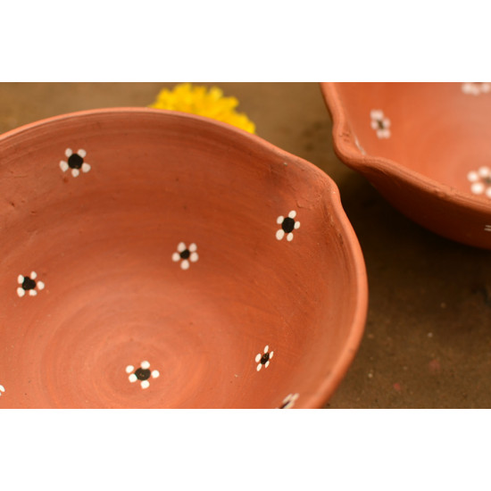 Maati Ka Kaam ● Diya - Large Diyas { Set of Two } ● 12