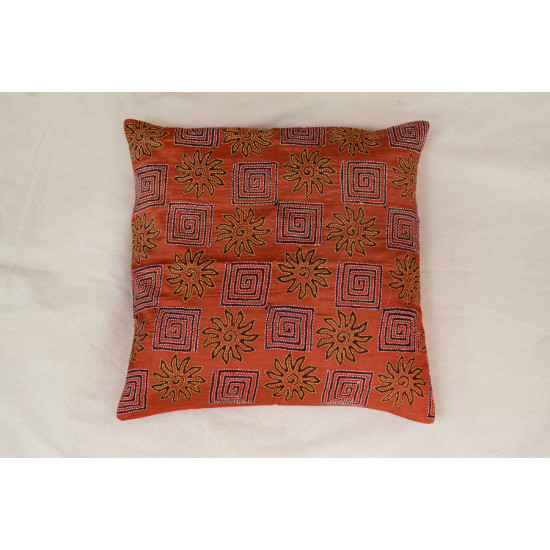 Kantha Cushion Cover - L (16 X 16 inch)