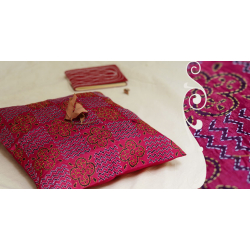 Kantha Cushion Cover - G (16 X 16 inch)