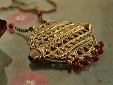 प्रभा ✺ Brass Necklace { 5 }